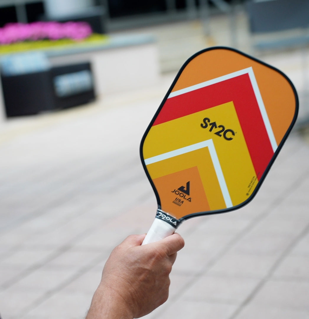 JOOLA Stand Up To Cancer Pickleball Paddle - Premium Carbon Fiber Paddle for Competitive Play - Perfect for Outdoor & Indoor Pickleball Games, Tournaments, and Charity Events