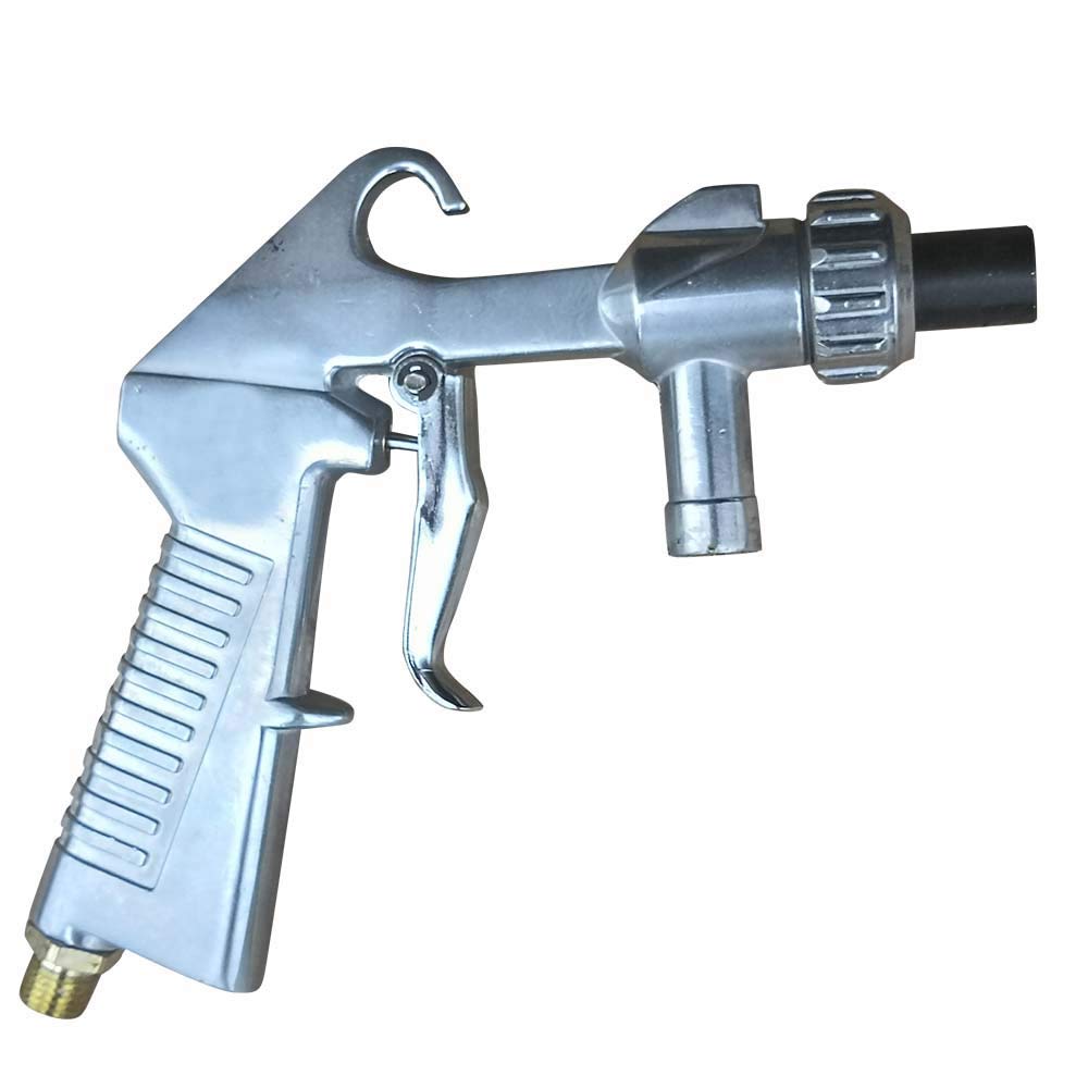 Professional Multi-Purpose Air Siphon Sandblasting Gun - Car Paint Removal, Derusting & Polishing Tool with Ceramic Nozzle Tips (Replacement for ASG020 1 7) - Ideal for Auto Body Repair, Metal Surface Preparation & Industrial Cleaning