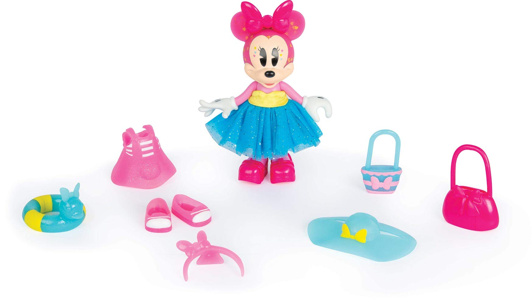 IMC Toys Minnie Fashionista Kawaii Flamingo Doll - Unique Collectible Toy for Girls (185944) | Perfect Gift for Birthday, Disney Fans & Kawaii Lovers