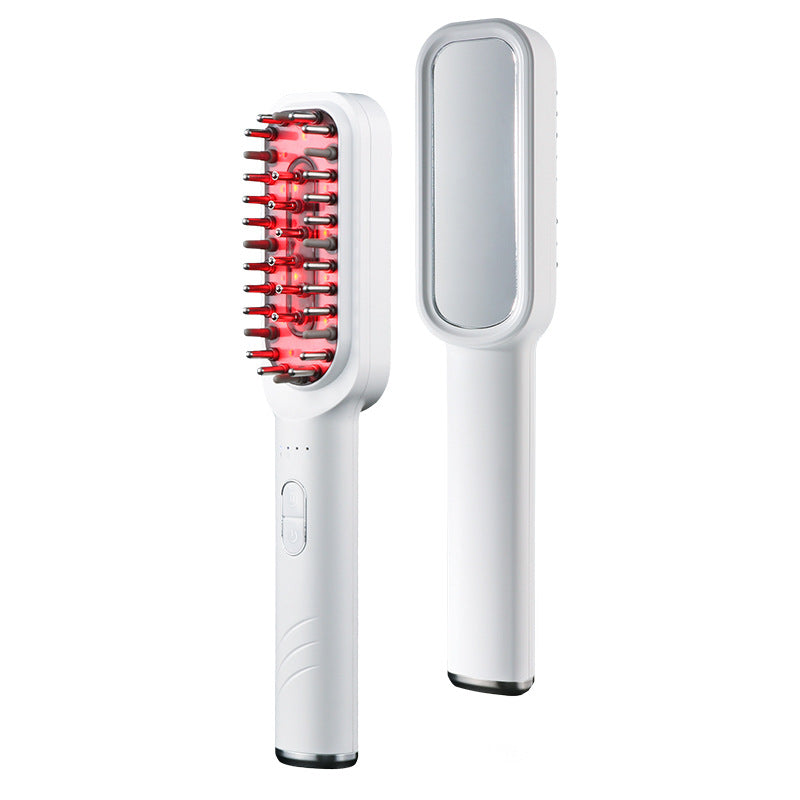 Electric Scalp Massager Brush with Medicine Applicator - Hair Growth Stimulating Comb for Thinning Hair & Scalp Care - Perfect for At-Home Hair Treatment & Relaxation