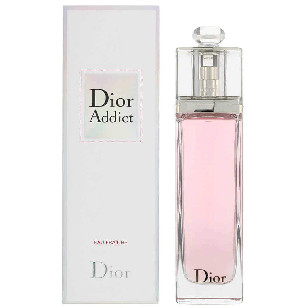 Christian Dior Addict Eau Fraiche Women's EDT Perfume Spray - Fresh Floral Fragrance for Daytime Wear & Special Occasions