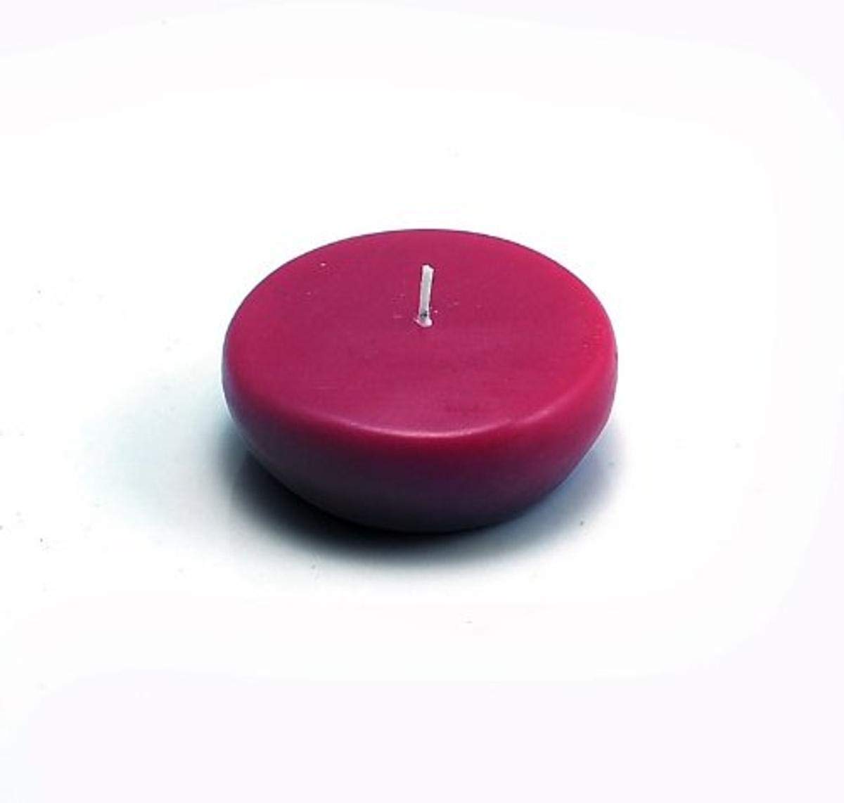 288-Piece Floating Candles 2.25 Inch Burgundy Red for Weddings, Pools, Spa, and Home Decor