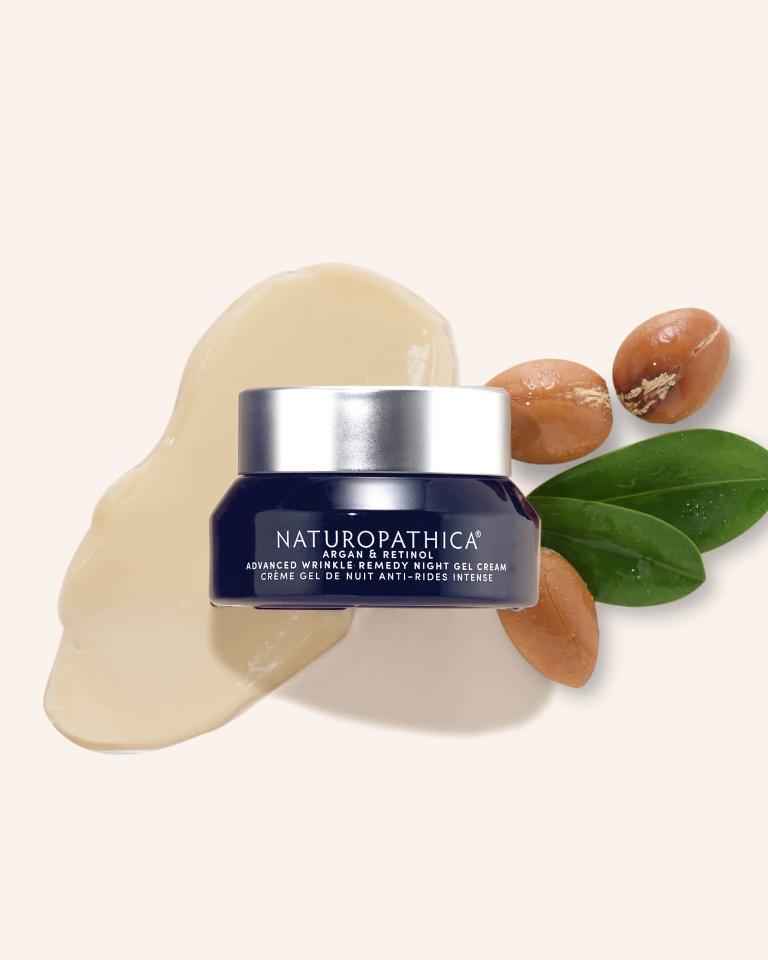 Advanced Argan & Retinol Night Cream for Wrinkles - Anti-Aging Gel Moisturizer for Face, Dark Circles & Fine Lines | Perfect for Nighttime Skincare Routine & Dry Skin Care