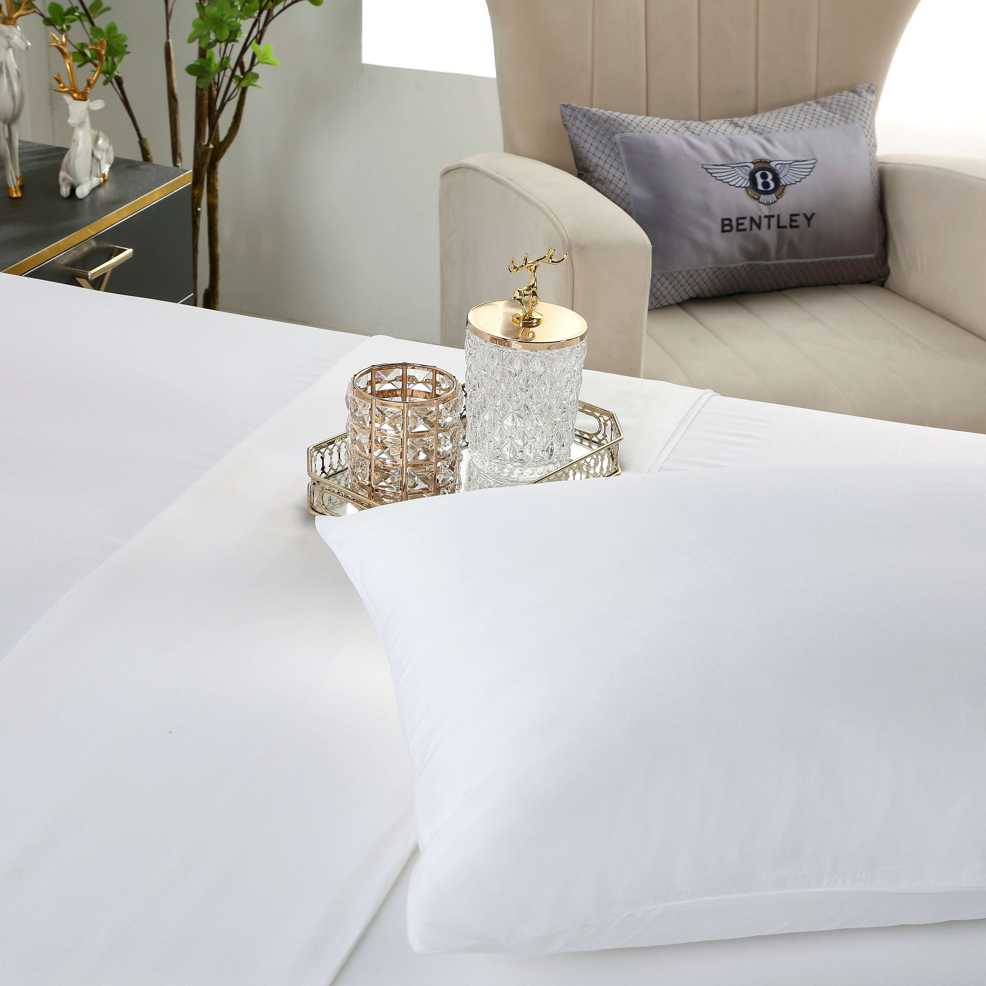 100% Organic Bamboo Sheet Set - Single Size, Soft & Breathable Bed Sheets for Cool Sleep - Perfect for Hot Sleepers, Eco-Friendly Bedding for Home & Hotel Use