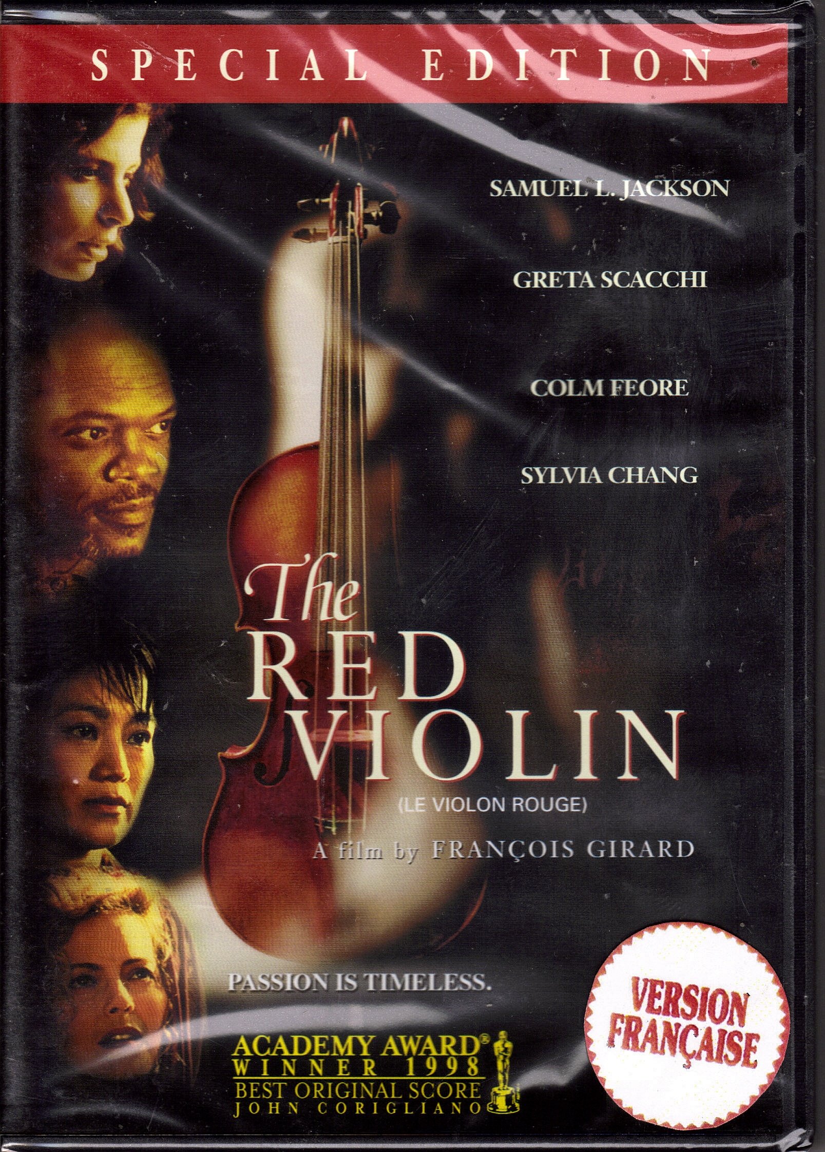 The Red Violin - Premium Handcrafted Violin for Professional Musicians & Beginners - Perfect for Concerts, Practice & Music Lessons