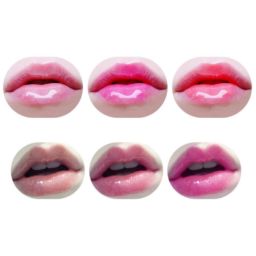 Temperature Changing Matte Lipstick - VBA Jelly Flower Color Changing Lip Gloss with Moisturizing Effect, Magic Pink Flower (Perfect for Date Night, Parties & Everyday Wear)