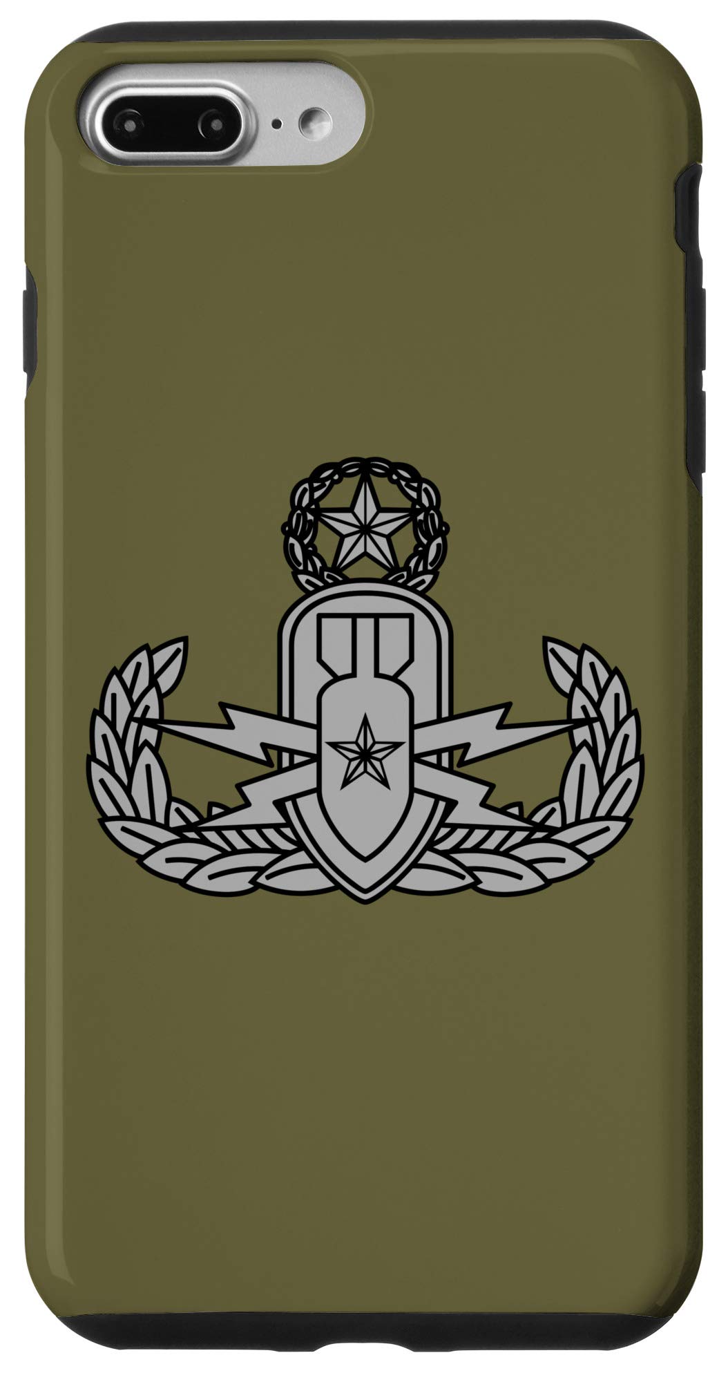 iPhone 7 Plus/8 Plus EOD Badge Military Case - Explosive Ordnance Disposal Protective Cover for iPhone 7 Plus & 8 Plus | Perfect for Military Enthusiasts & Outdoor Adventures