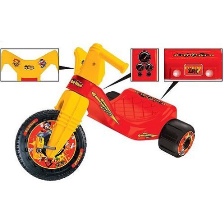Kimougha Disney Big Wheel Junior Racer - Mickey Mouse Ride-On Toy for Kids Ages 3-5 | Outdoor Play, Birthday Gifts, Pretend Driving Fun