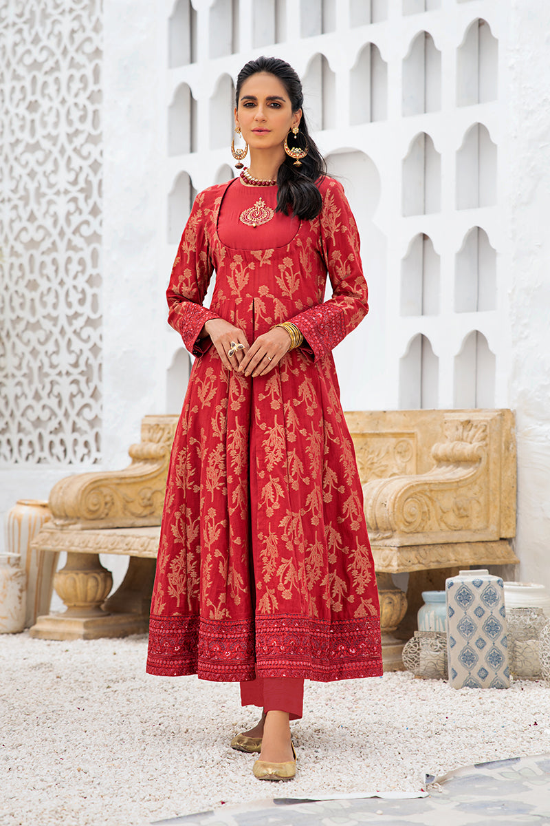 GUL FISHAN Jacquard 2PC Set - Stylish & Comfortable Outfit for Women | Perfect for Casual Wear, Parties & Special Occasions