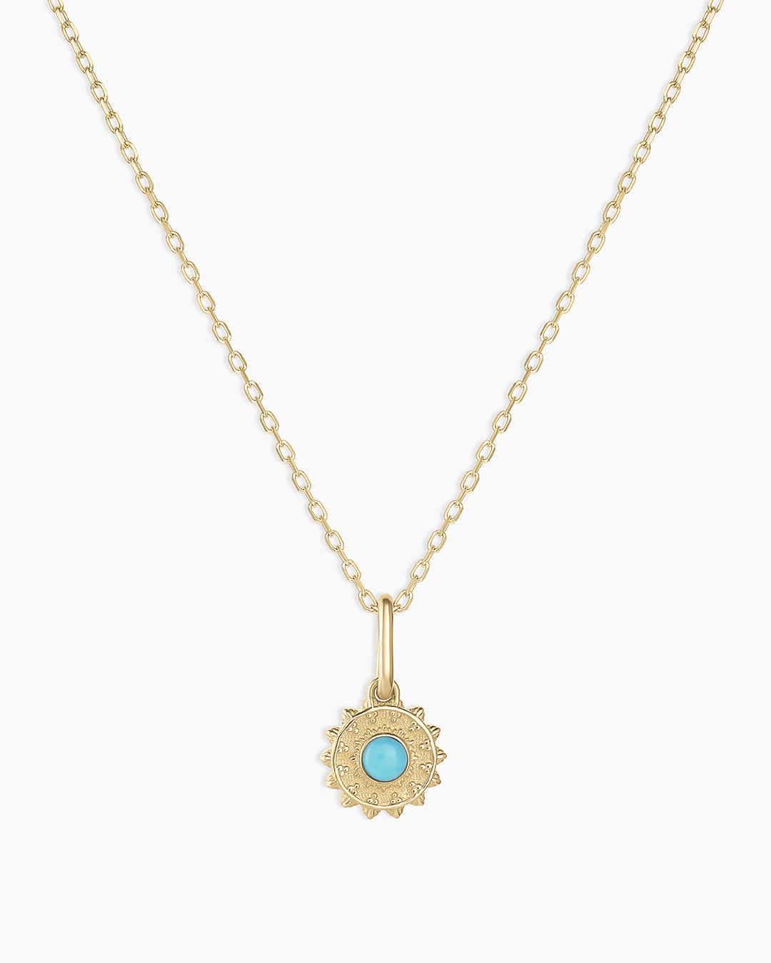 Sun Birthstone Charm Necklace - Genuine Gemstone Jewelry for Women - Perfect Gift for Birthday, Anniversary & Special Occasions