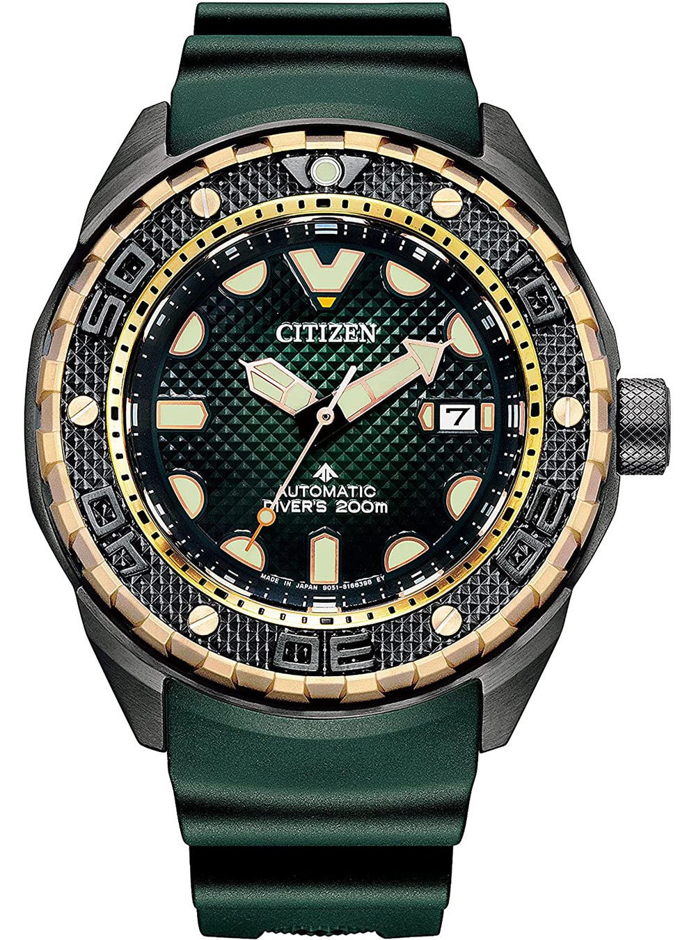 CITIZEN ProMaster Marine NB6006-02X Dive Watch - Japanese Made JDM Automatic for Scuba Diving & Water Sports