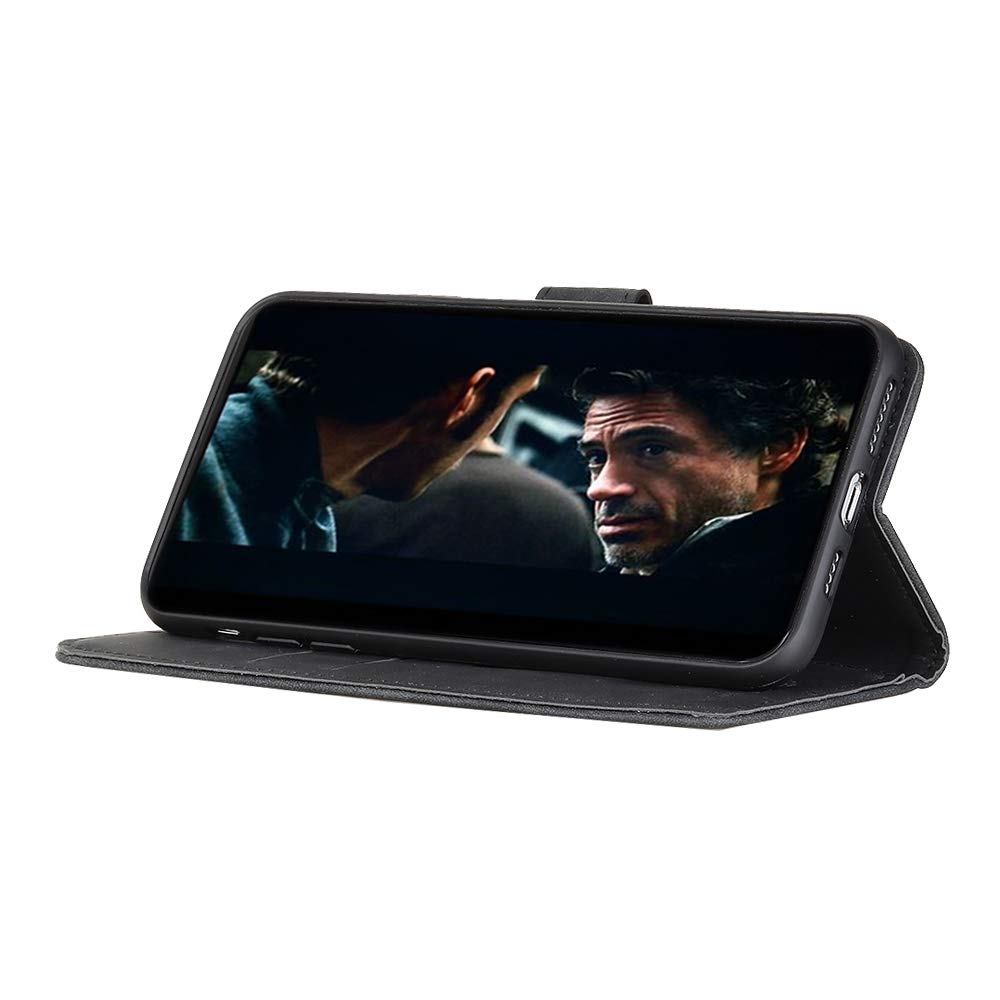 ASUS ROG Phone 6 Case - Premium Magnetic Flip Wallet Cover with Card Slots | Shockproof Protective Case for ASUS ROG Phone 6 (Black) | Perfect for Gaming, Travel & Everyday Use