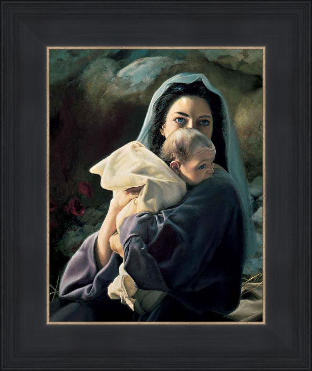 Be It Unto Me Religious Painting by Liz Lemon Swindle - Inspirational Christian Art for Home, Church & Office Decor