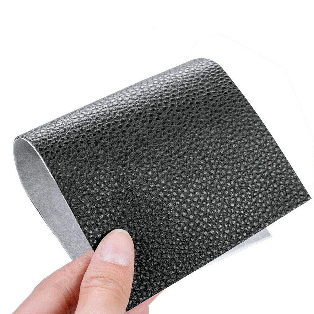 Acxico 6-Piece Self-Adhesive Sheep Leather Repair Patch Kit - Fix Car Seats, Sofas, Handbags & More | Durable Leather Repair for Furniture, Auto Interiors & Accessories