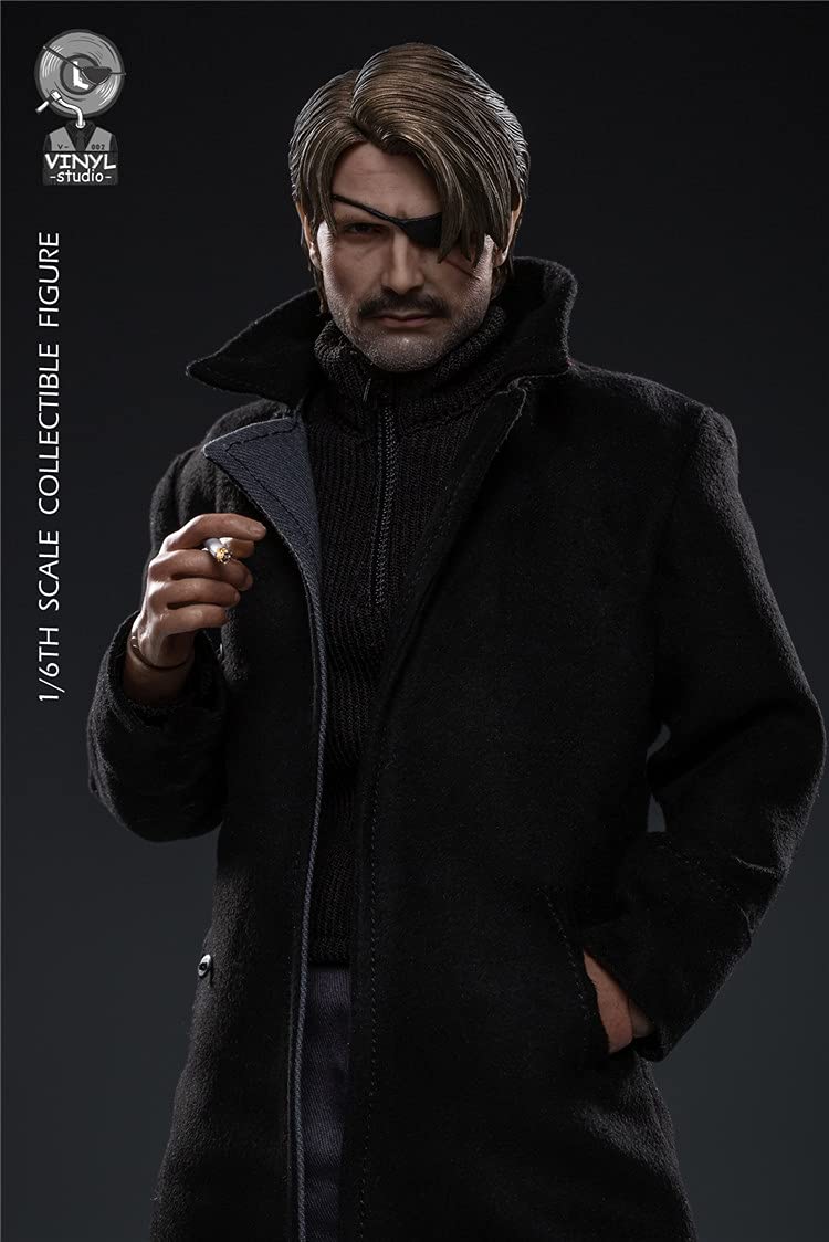 1/6 Scale Vinyl Male Omen Black Caesar Collectible Action Figure - Perfect for Display, Photography, and Anime Collectors