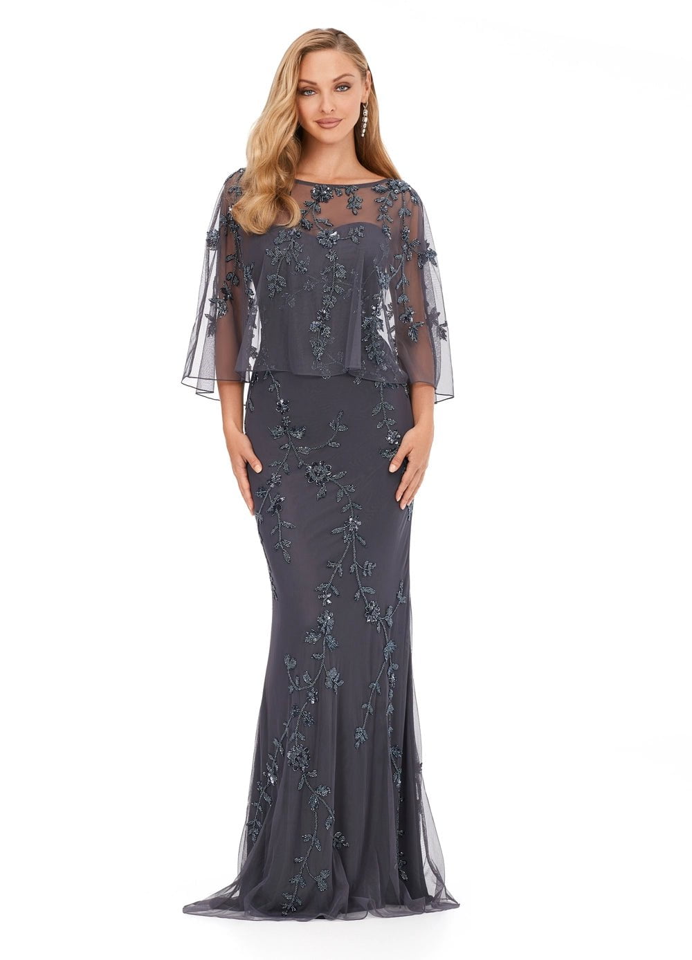 ASHLEYlauren 11211 Women's Elegant Party Dress - Perfect for Evening Events, Weddings & Special Occasions
