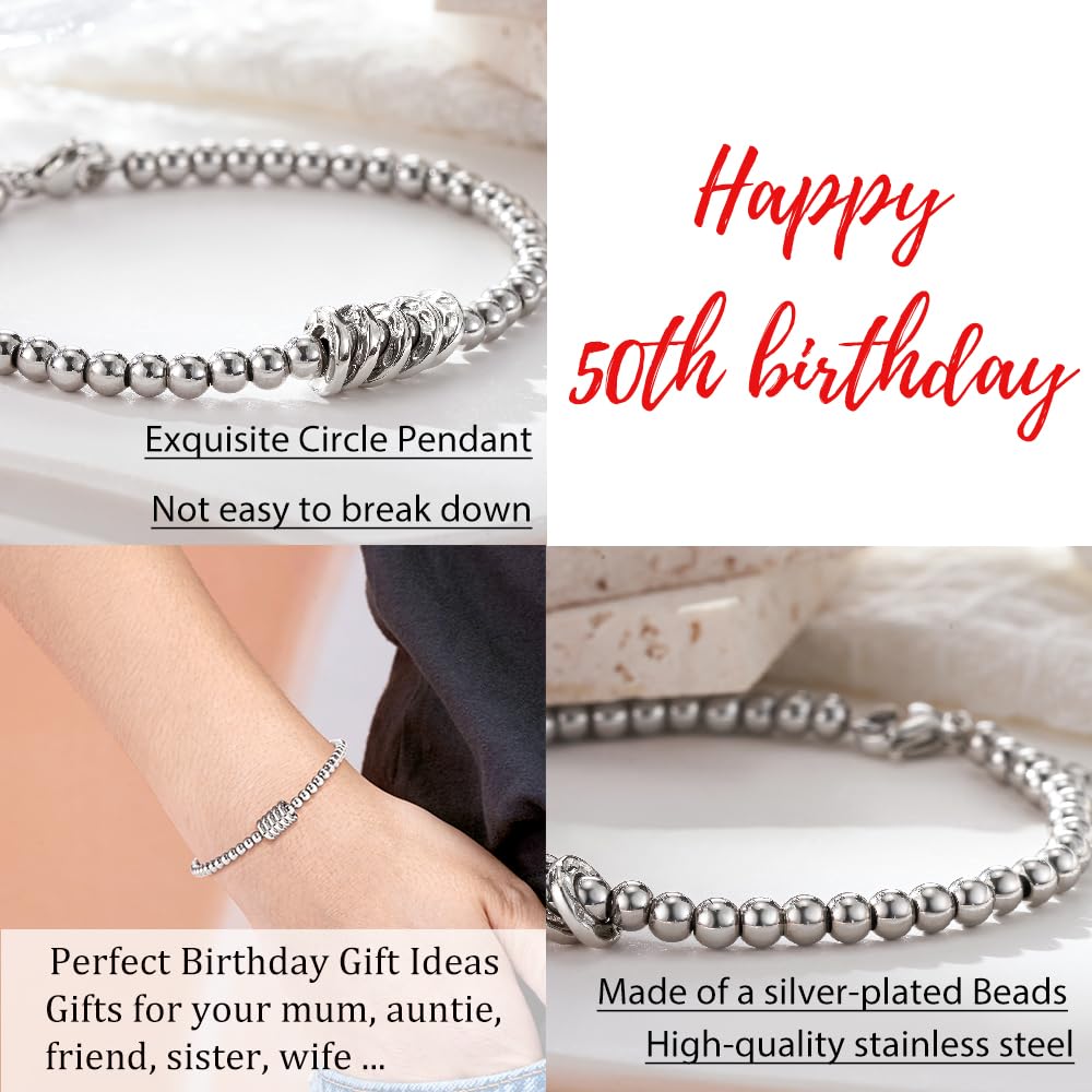 Elegant Aunis 16/18/21/30/40/50/60 Birthday Bracelet Gift for Women & Girls - Perfect for Anniversaries, Graduation Gifts & Special Occasions
