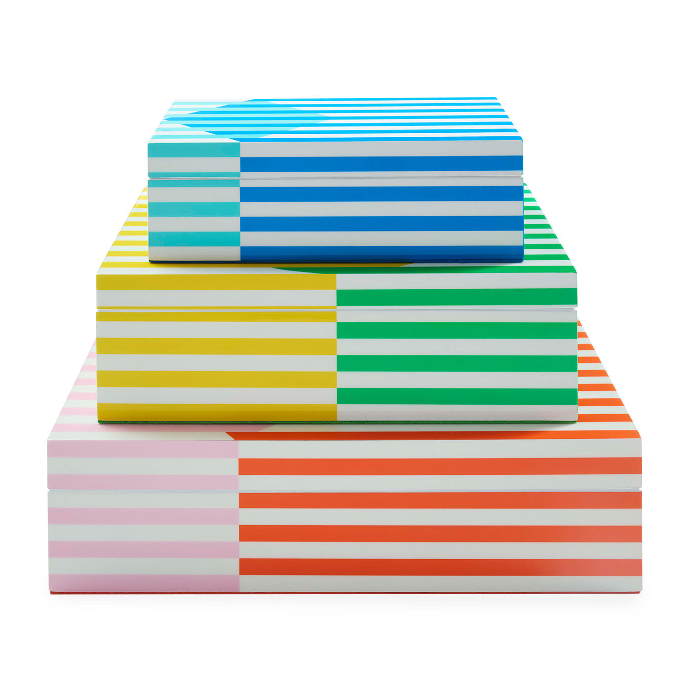 Handmade Copenhagen Lacquer Box Set - Elegant Scandinavian Storage for Jewelry, Cosmetics & Home Decor - Perfect for Gifts & Organizing Small Items