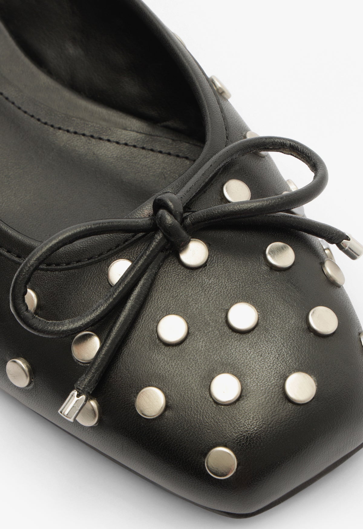 Arissa Black Leather Mule Flats for Women - Comfortable Slip-On Shoes for Casual Wear, Office & Travel