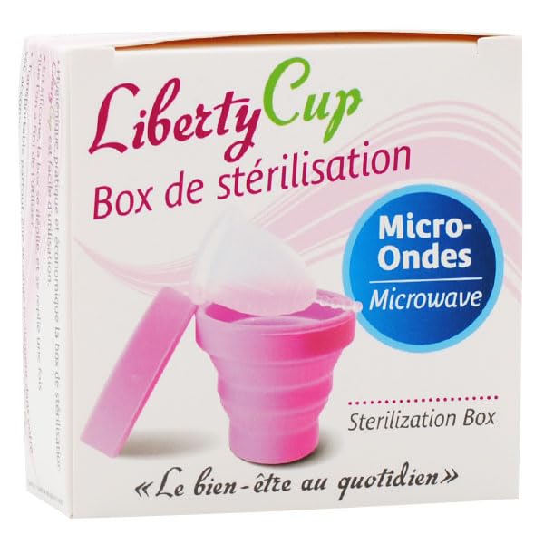 Liberty Cup Sterilization Box - Premium UV Sanitizer for Baby Bottles, Pacifiers & Small Items | Portable & Efficient for Home, Travel & Daycare Use