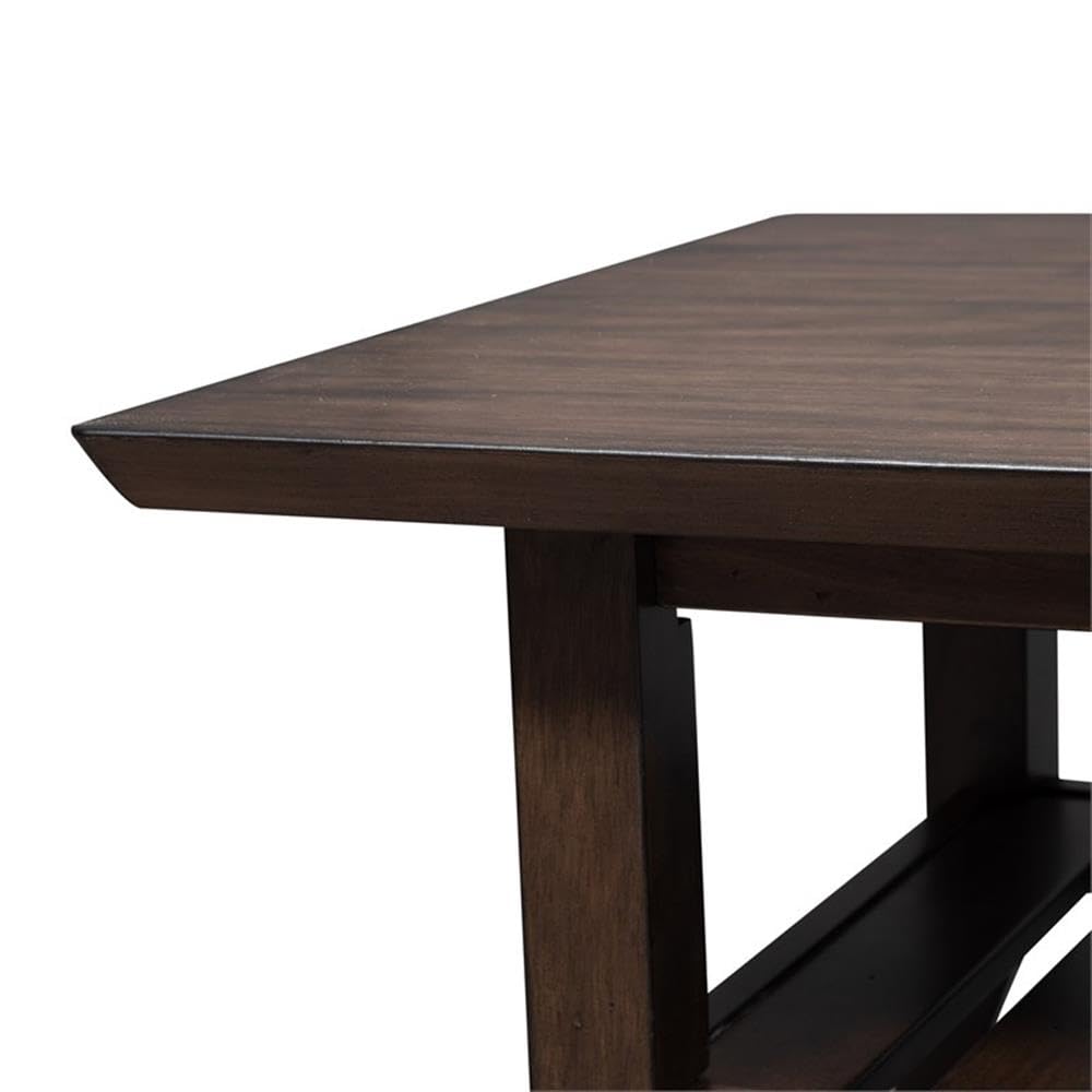 Liberty Furniture Ventura BLVD Rectangular Coffee Table - Modern Living Room Centerpiece for Home Decor & Entertainment Spaces