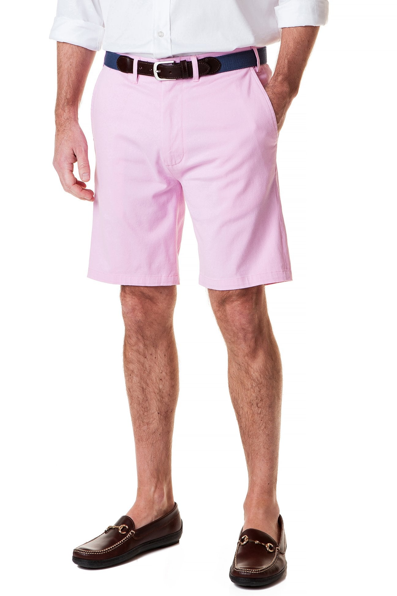 Cisco Short Stretch Twill Pink Pants - Women's High Waist Comfortable Casual Trousers for Work, Office & Everyday Wear