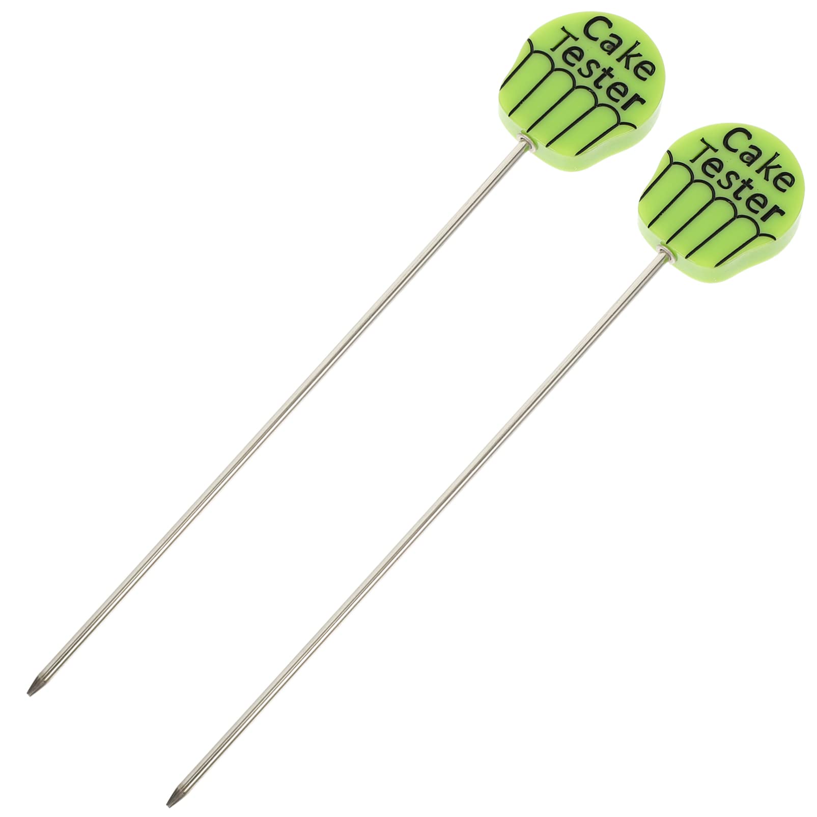 2pcs Stainless Steel Cake Testers - Baking Doneness Probe Tool for Cakes, Cookies, Bread | Perfect for Home Bakers & Professional Chefs | Essential Baking Accessories for Perfect Results Every Time