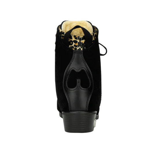 Moxi Jack 2 Roller Skate Boots - Black Women's Quad Skates for Outdoor & Indoor Skating, Rink, Park, and Street Roller Derby