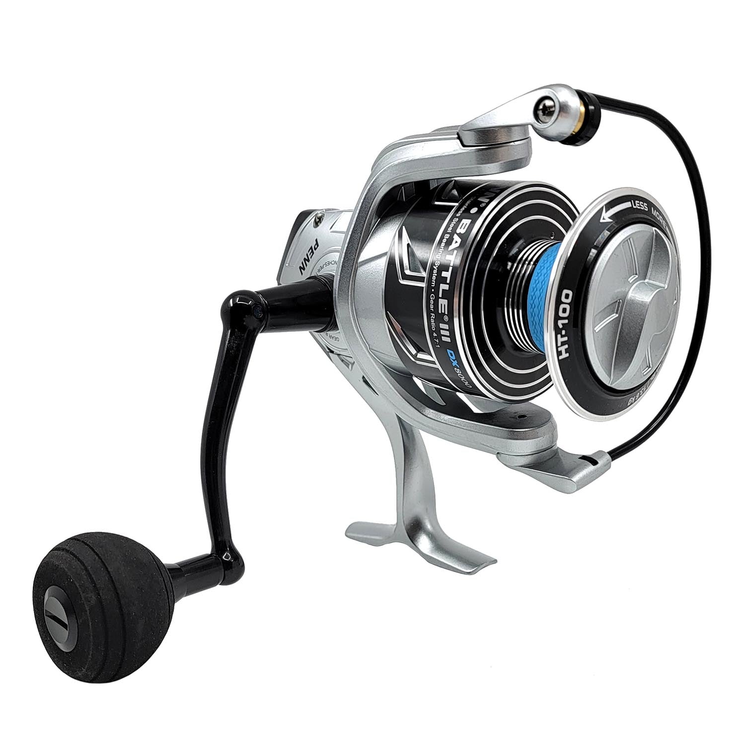 Penn Battle III DX Spinning Fishing Reel - Saltwater & Freshwater Spinning Reel with Durability & Smooth Performance for Surf, Pier & Boat Fishing