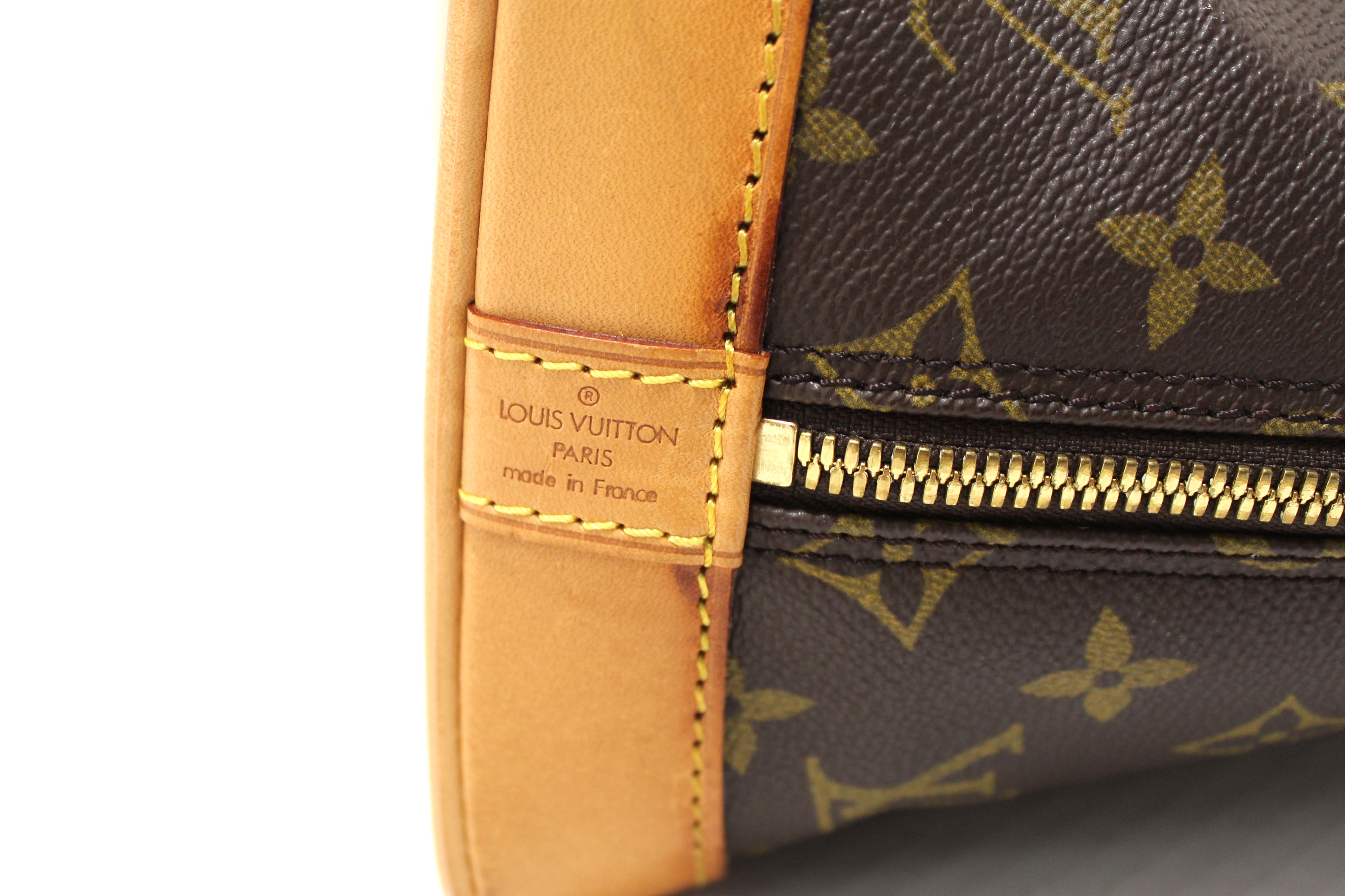 Authentic Louis Vuitton Alma PM Handbag - Classic Monogram Canvas Crossbody Bag for Women | Luxury Designer Purse for Work, Travel & Everyday Use