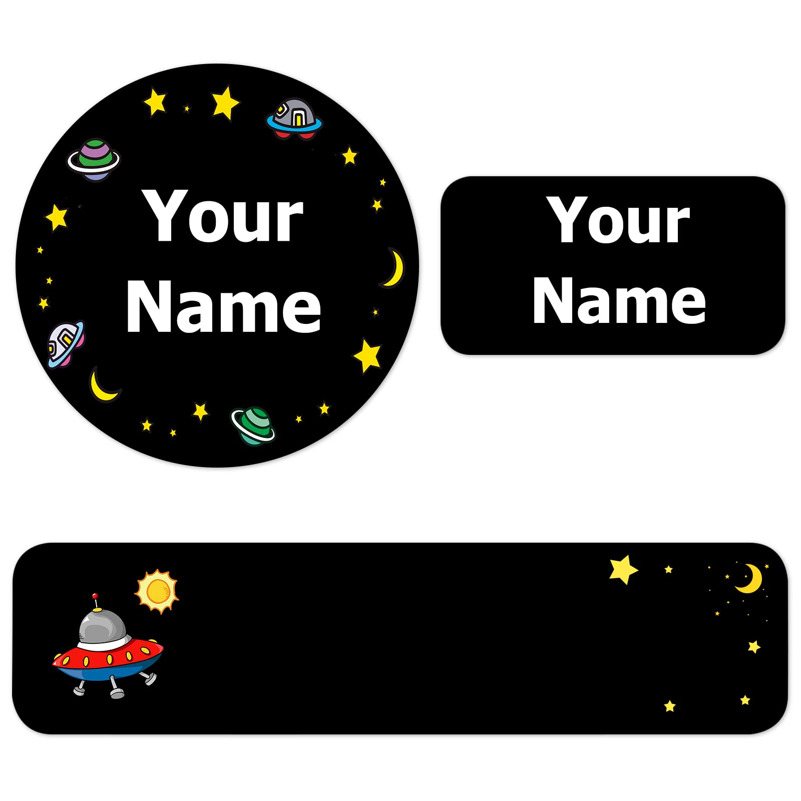 105PCS Personalized Name Labels for Kids - Custom Waterproof Name Stickers for School Supplies, Pencils, Books, Stationery & Water Bottles | Perfect for Daycare, Camp & Back-to-School Organization
