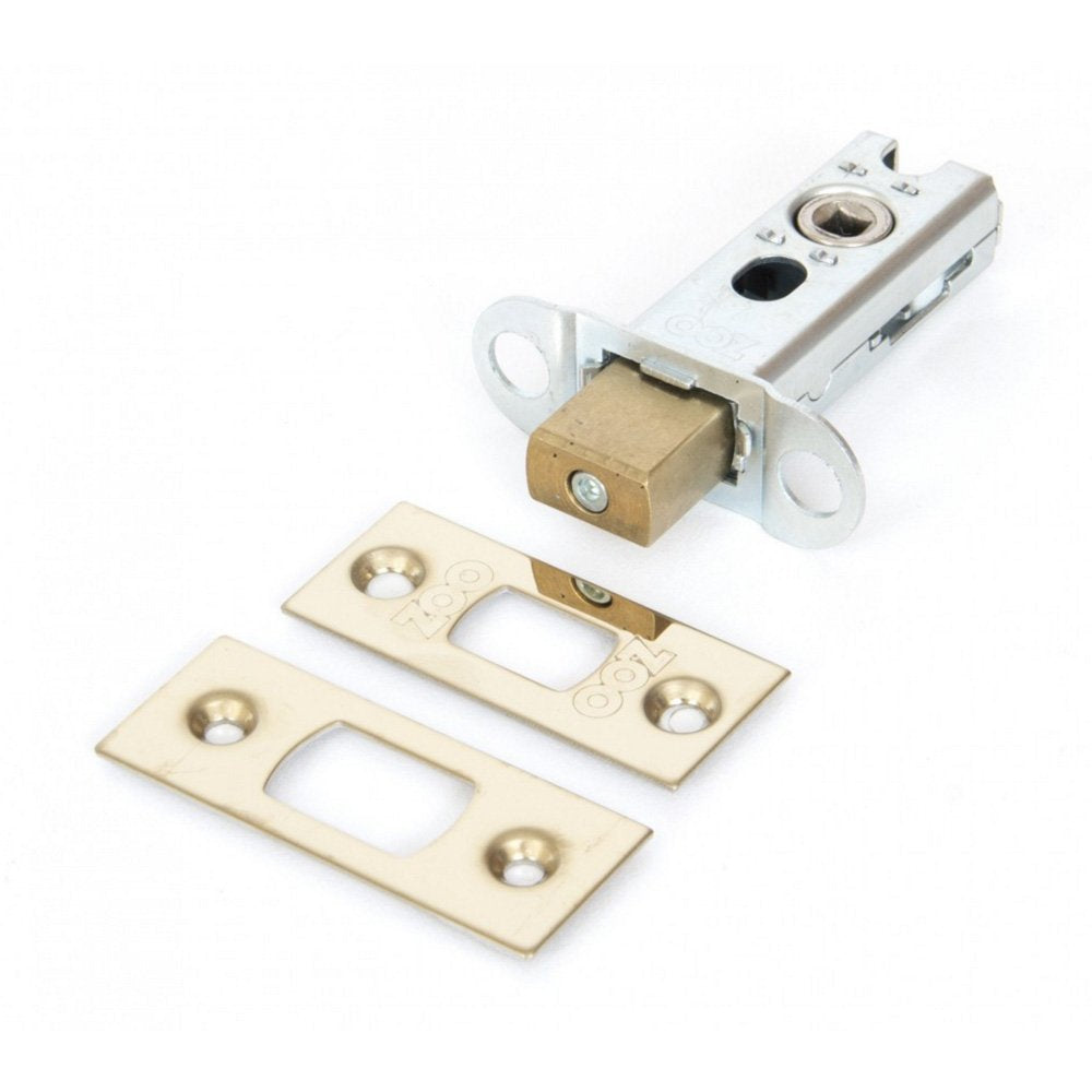 Premium Polished Brass Heavy Duty Tubular PVD Deadbolt - Secure & Durable Door Lock for Homes, Offices & Commercial Buildings