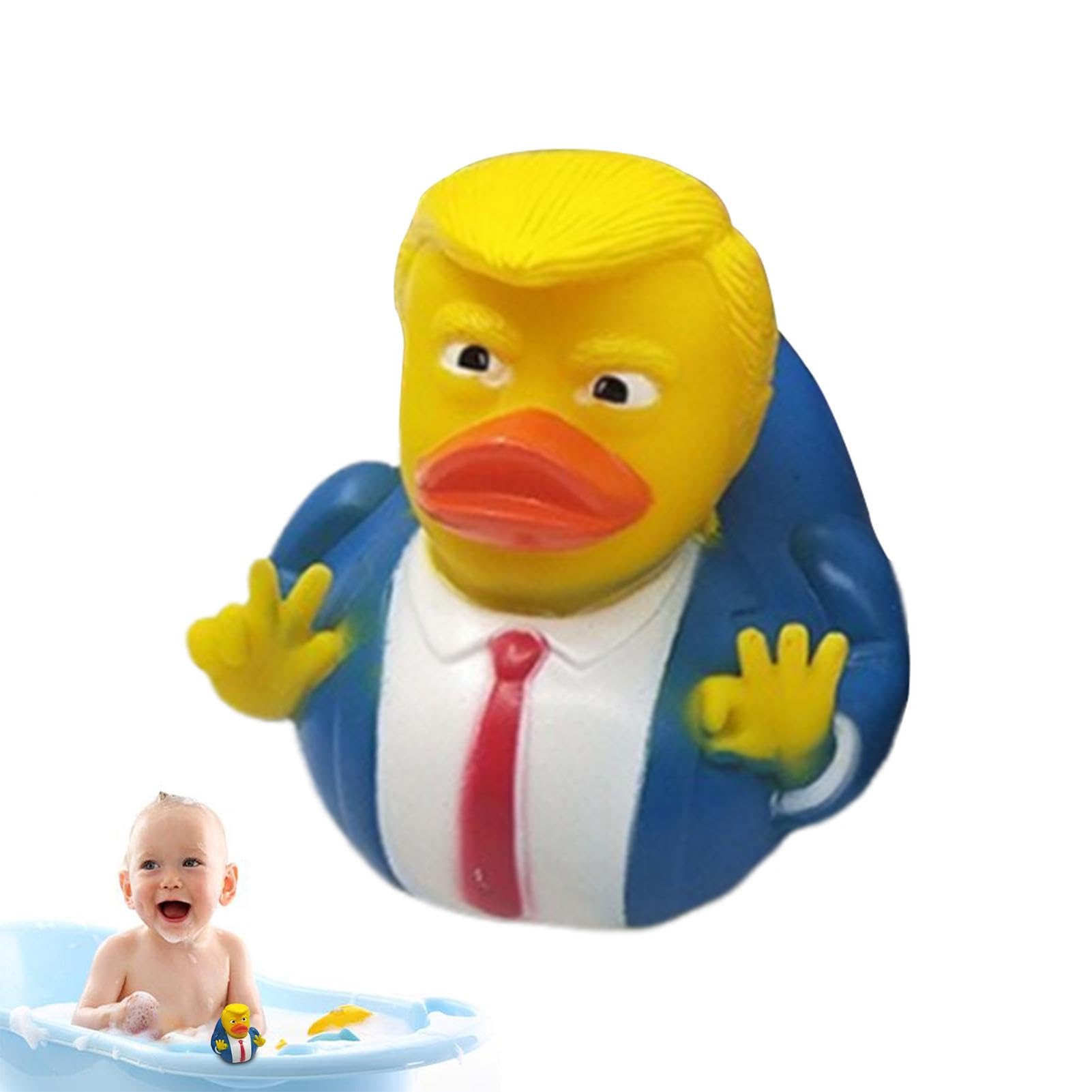 **Yellow Rubber Duck Bath Toys for Kids - 3.14 Inch Cute Floating Duckies for Bathtub, Pool & Party Favors - Squeaky Shower Toys for Toddlers & Preschoolers (Perfect for Bath Time Fun, Baby Showers & Pool Parties)**