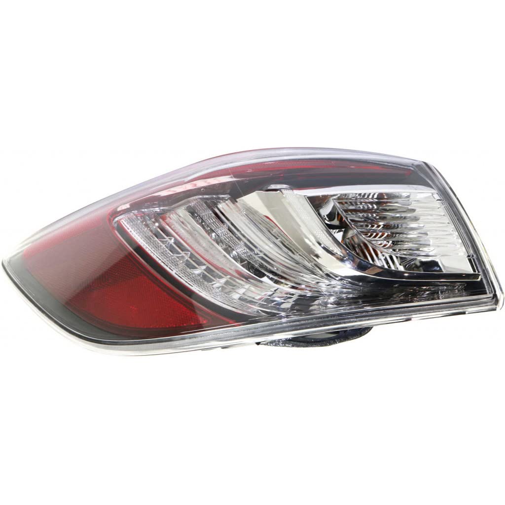 2010-2013 Mazda 3 Driver Side Tail Light Assembly Replacement - Compatible with MA2800146 | CarLights360 | Perfect for Night Driving & Enhanced Vehicle Safety