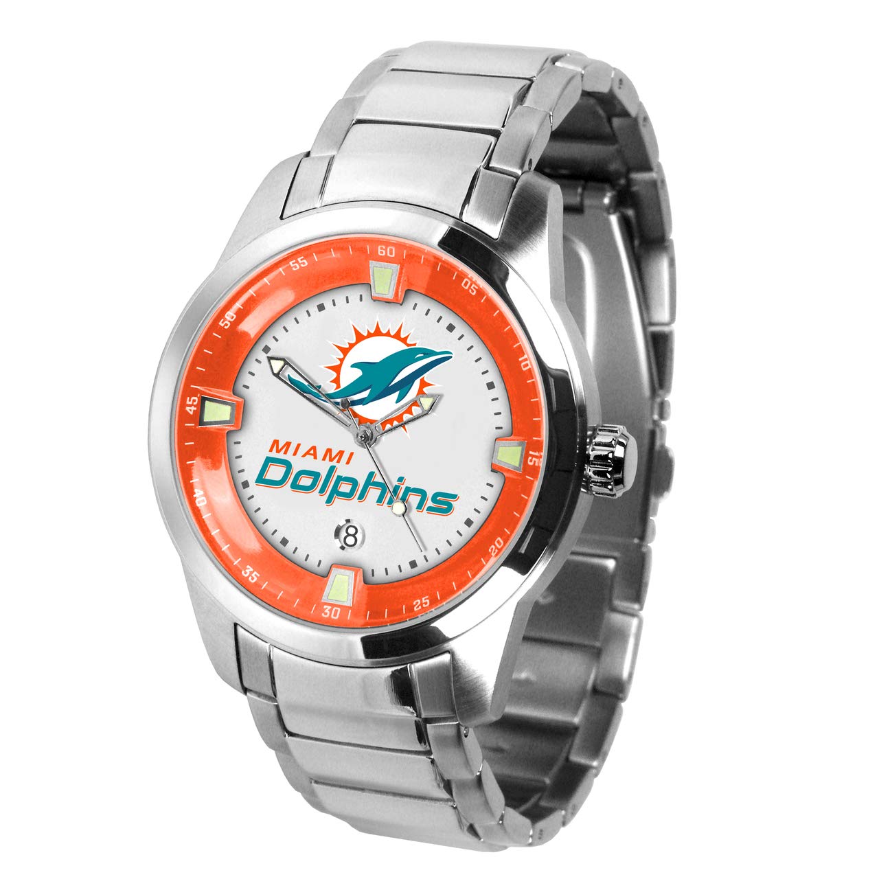 Game Time NFL Fan Men's Titan Wrist Watch - Durable Sports Watch for Football Fans - Perfect for Game Day, Tailgating & NFL Events