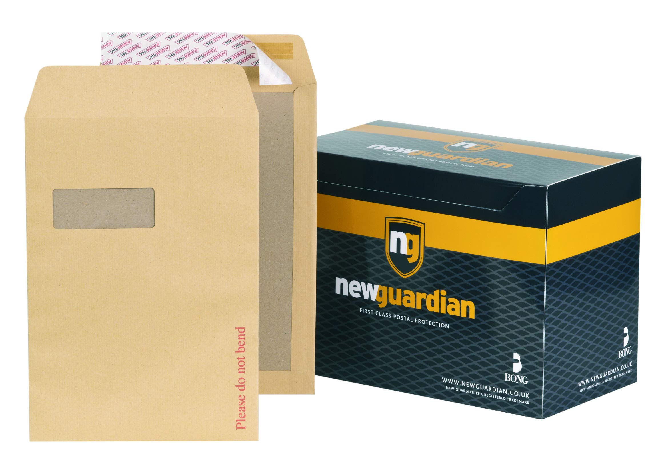 Premium Heavyweight Peel & Seal Manila Envelopes - Board-Backed, C4 Size (Pack of 125) - Ideal for Mailing Documents, Legal Papers & Business Correspondence