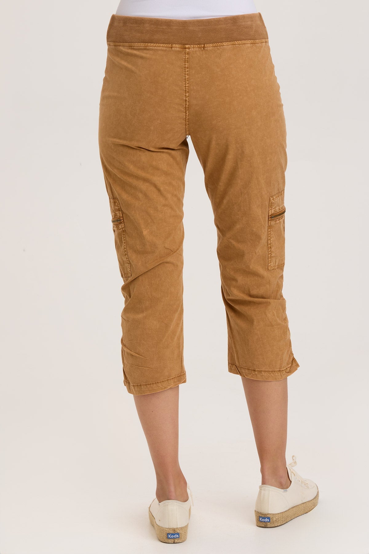 Nadia Women's Distressed Crop Jeans in Copper Wash - Perfect for Casual Outfits, Street Style & Everyday Wear