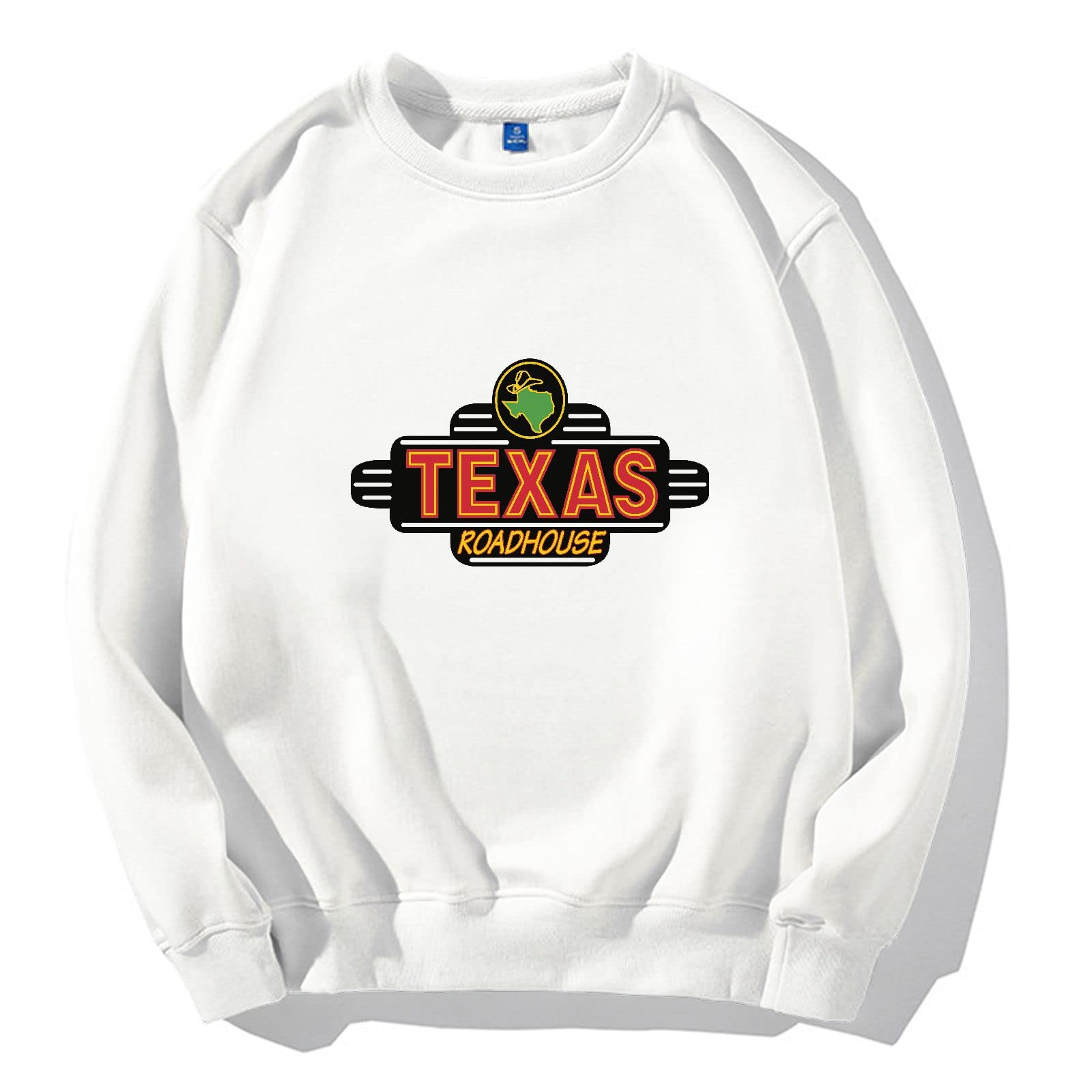 Texas Roadhouse 2021 Men's Crewneck Sweatshirt - Comfortable Casual Pullover for Everyday Wear, Outdoor Activities & Lounge Relaxation