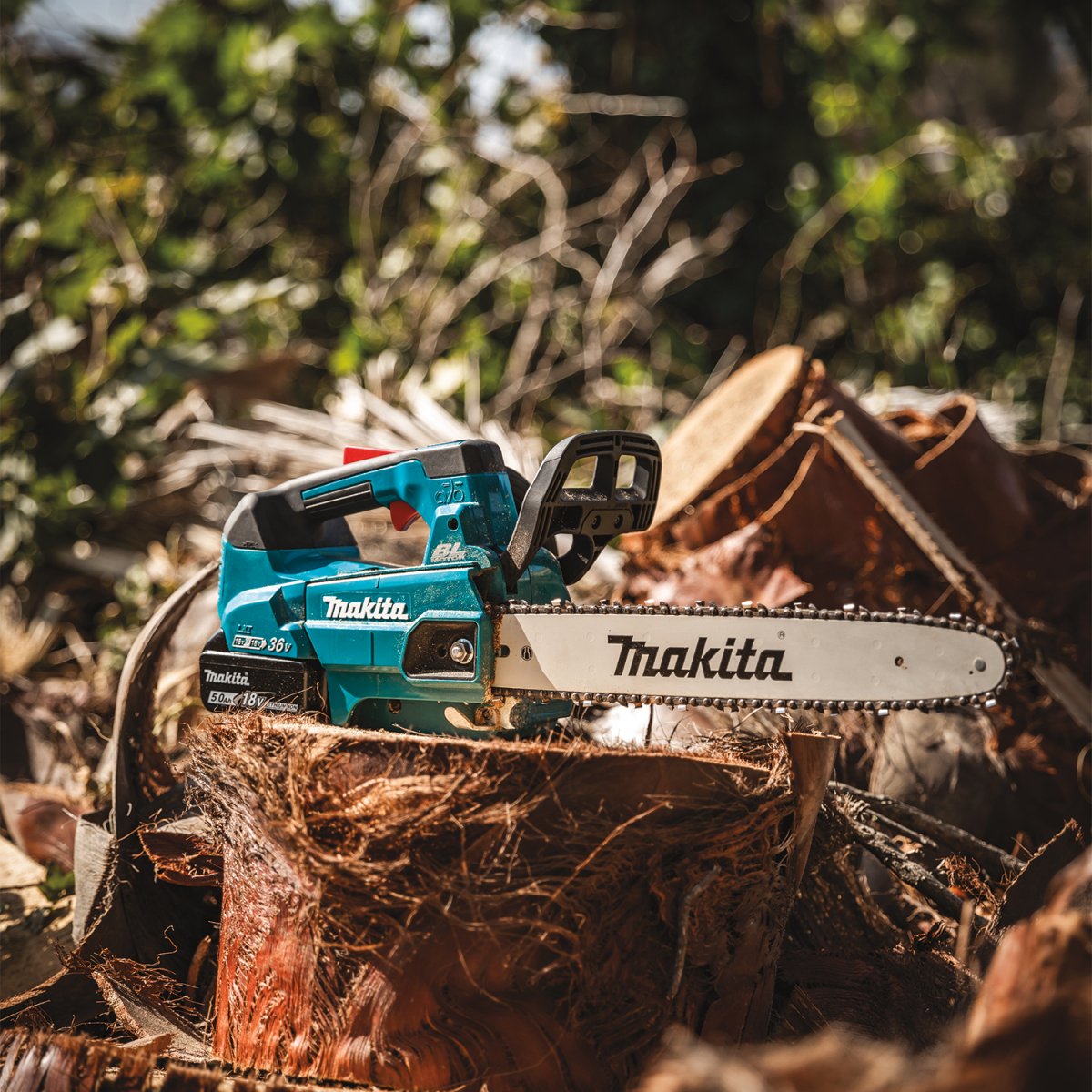 36V (18V X2) LXT® Brushless Cordless Top Handle Chain Saw - Lightweight & Powerful for Tree Trimming, Pruning, and DIY Wood Cutting Projects