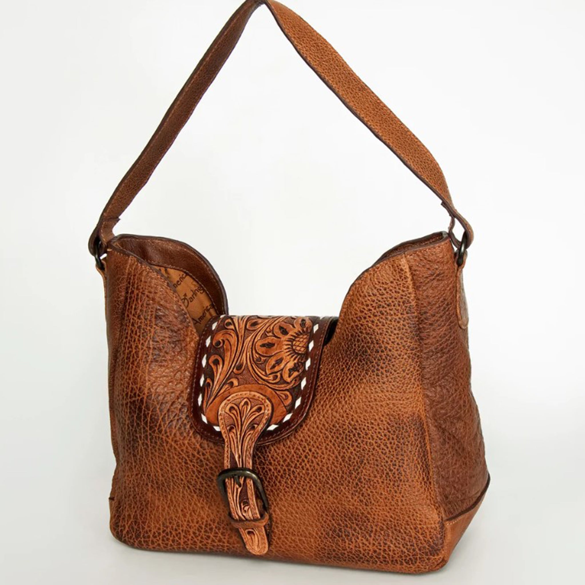 American Darling Genuine Leather Bomber Shoulder Bag - Stylish Crossbody Purse for Women, Perfect for Travel, Work & Everyday Use