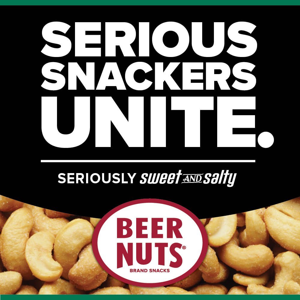 Sweet & Salty Cashews - Gluten Free, Kosher Snacks - 12oz Resealable Can (Pack of 2) - Perfect for Parties & Gifts