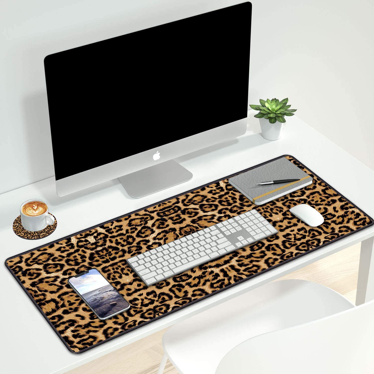 Premium XXL Gaming Mouse Pad & Coaster Set (31.5