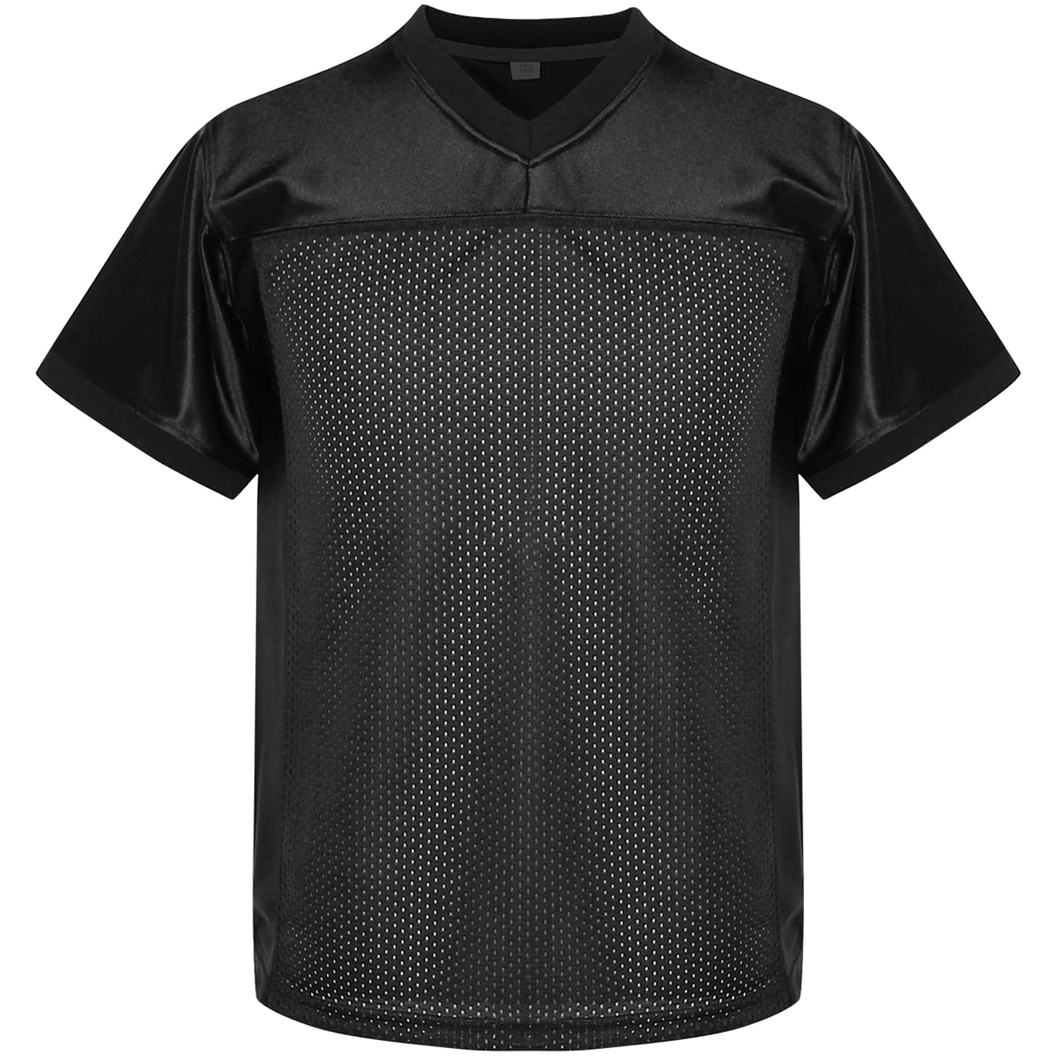 Youth Boys' Blank Football Jersey - Breathable Athletic Fans Shirts for Kids, Practice & Game Day Sports Shirt | Perfect for Soccer Training, Team Uniforms & Fan Support