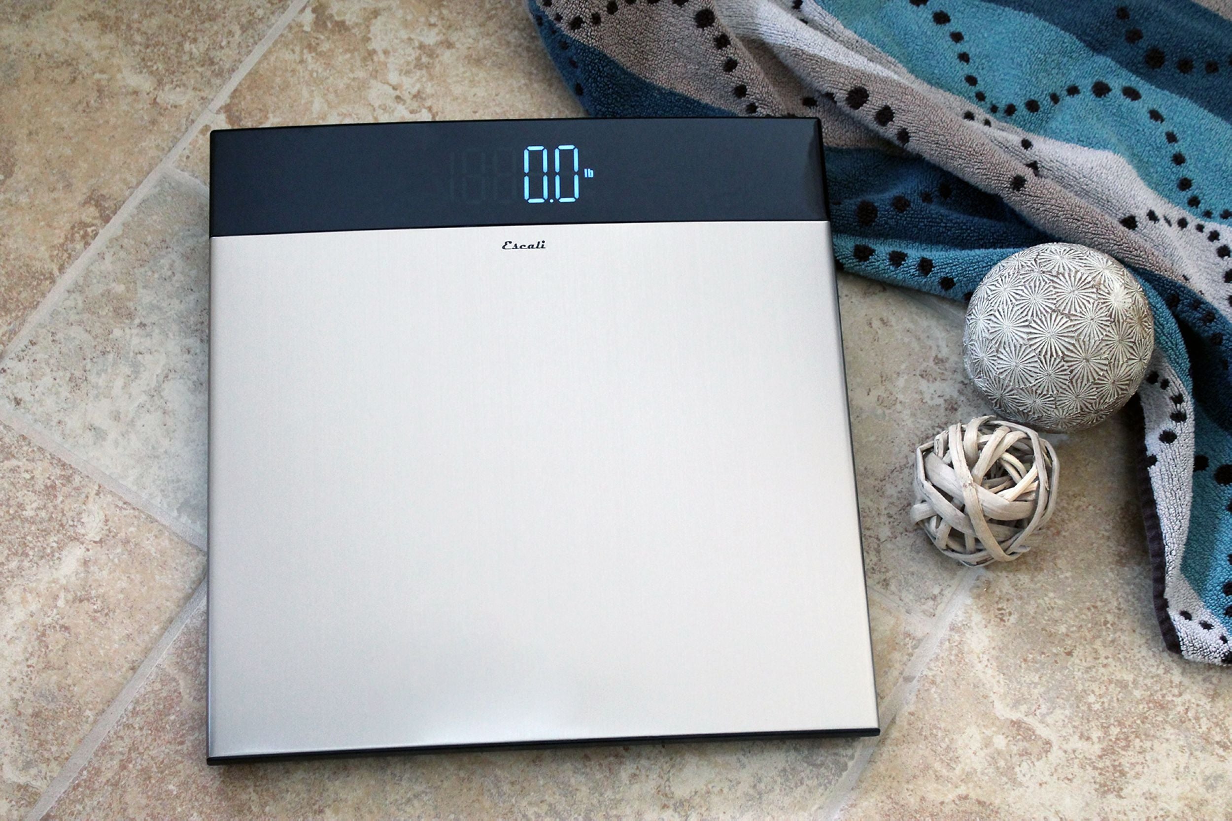 Premium Stainless Steel Digital Bathroom Scale - Accurate Weight Measurement for Home, Gym & Health Tracking | Waterproof & Slim Design