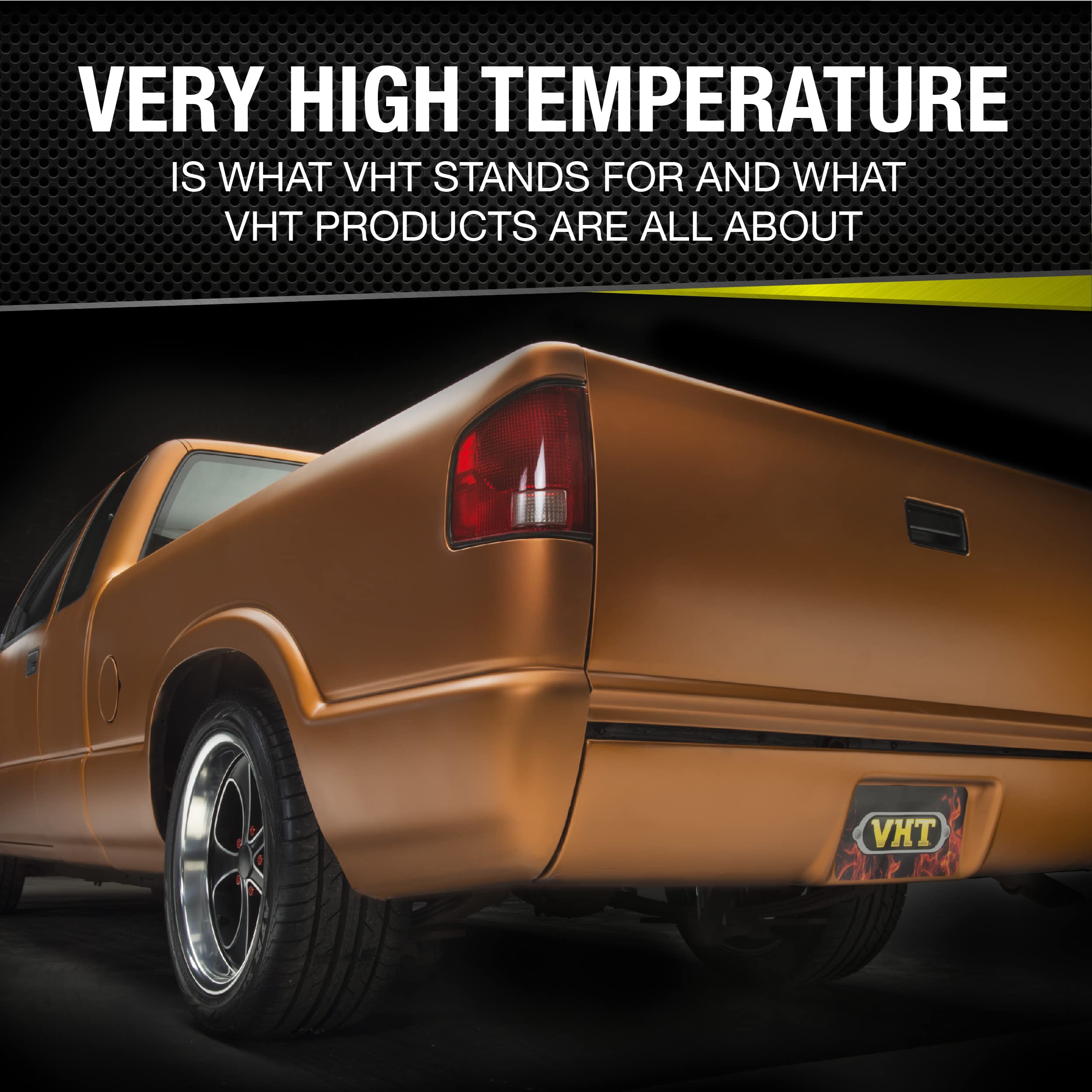 VHT SP730 Gloss Clear Brake Caliper Paint - High Temperature Resistant Automotive Coating (11 oz) - Perfect for Car Enthusiasts & DIY Brake Caliper Customization