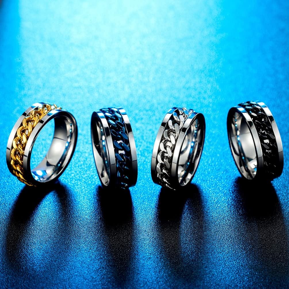 Black Tungsten Ring 4mm - Durable Men's Wedding Band, Engagement Ring & Fashion Jewelry with Free Engraving - Perfect for Hip Hop Style, Daily Wear & Special Occasions