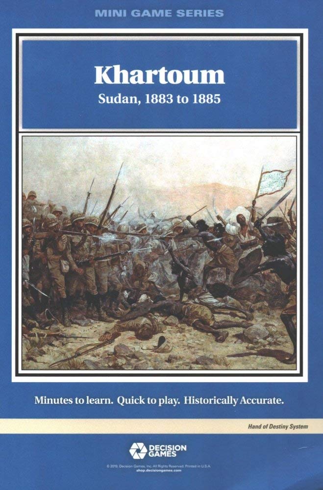 Decision Games Khartoum - Sudan 1883-1885 | Historical Strategy Board Game | Perfect for War Game Enthusiasts & History Buffs