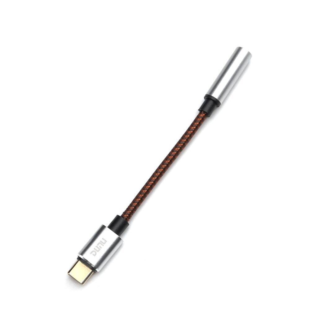DUNU DTC50 & DTL50 Type C to 3.5mm & Lightning to 3.5mm Audio Adapter Cable - HiFi DAC Converter for iPhone, Android, Laptop, Headphones - Perfect for Music, Gaming & Conference Calls