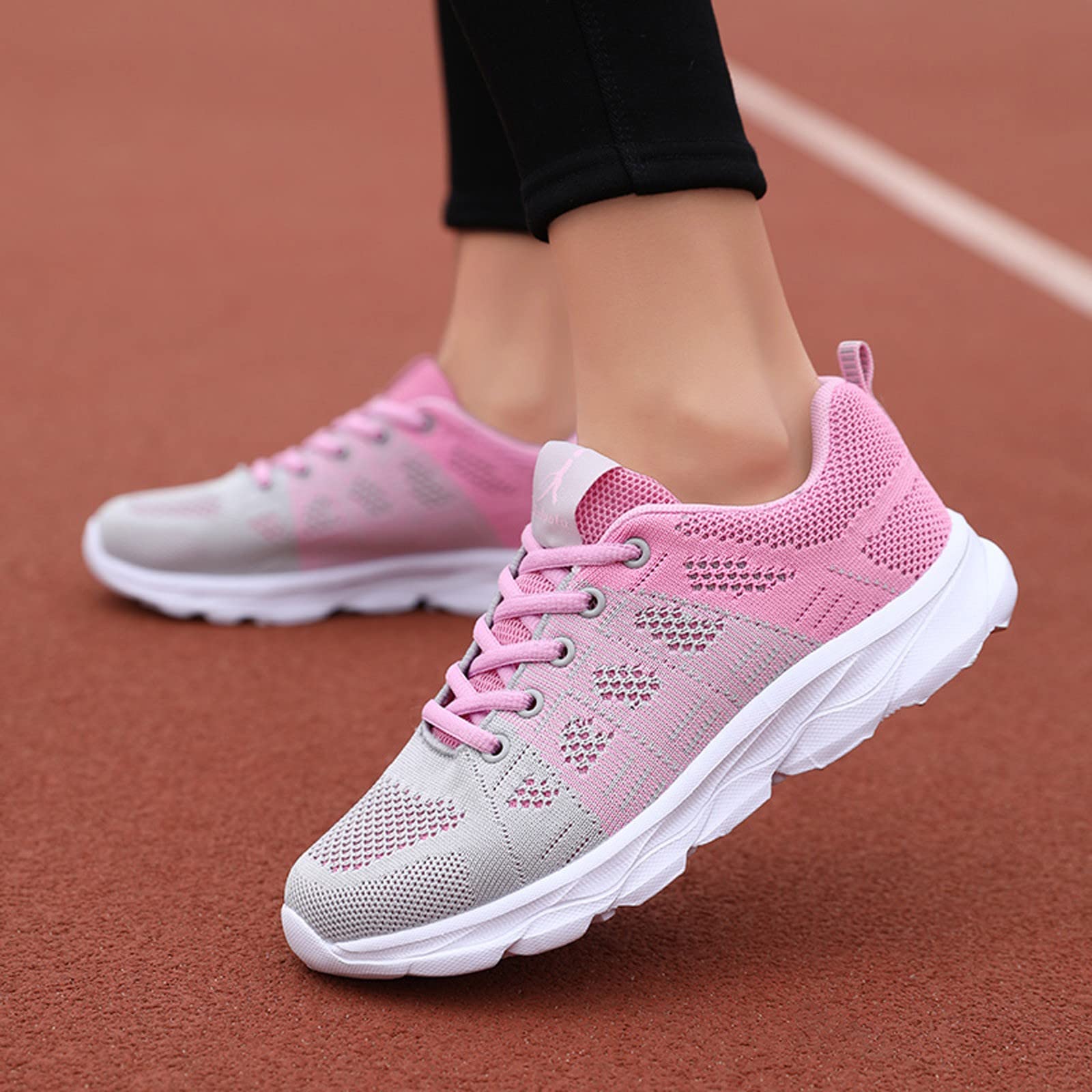 Women's Running Shoes - Fashion Mesh Breathable Sneakers Slip-On for Women | Lightweight Workout & Walking Shoes for Gym, Jogging & Daily Wear