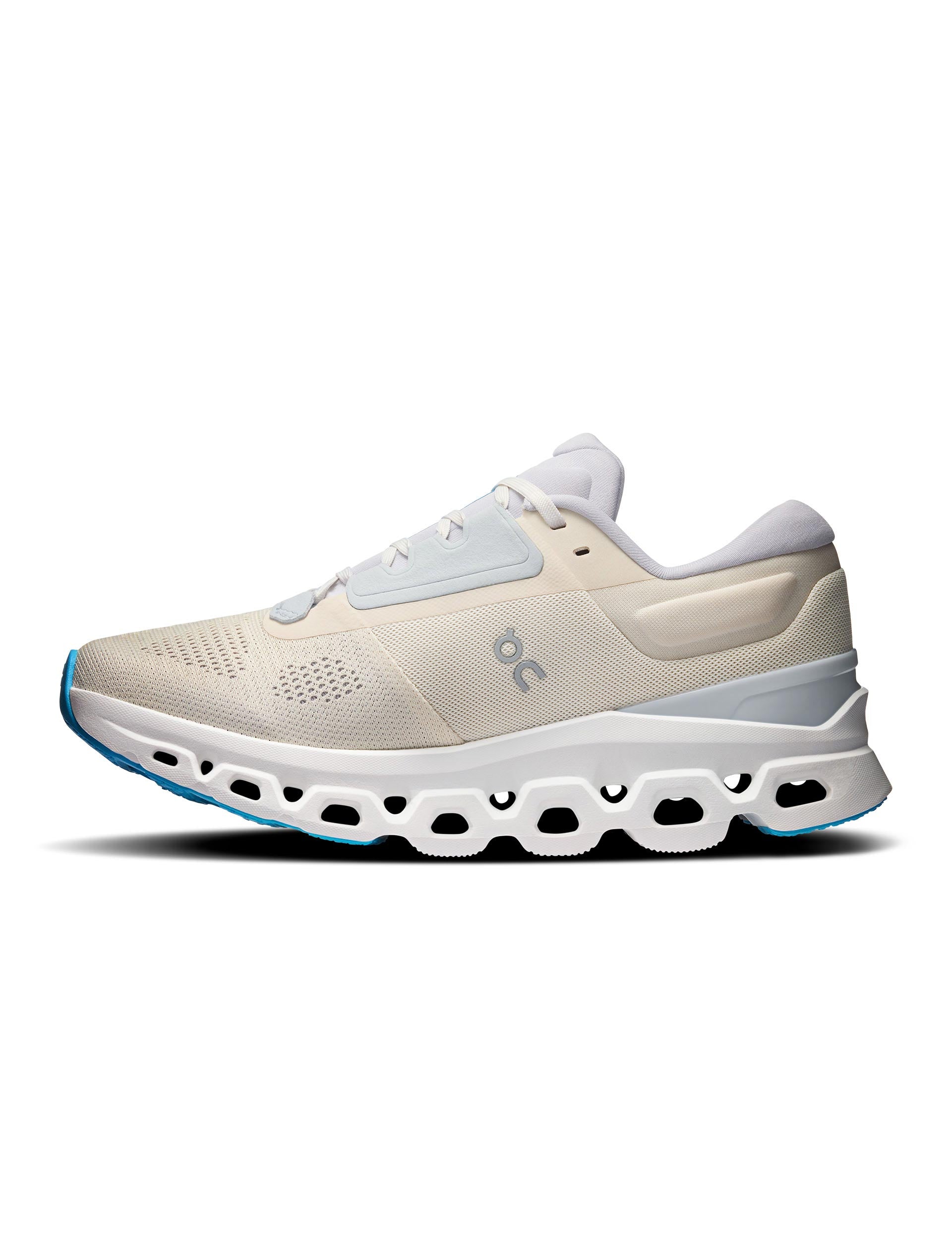 ASICS Cloudstratus 3 Running Shoes - Cream/Arctic - Premium Cushioned Sneakers for Men & Women | Ideal for Long-Distance Running, Jogging & Gym Workouts